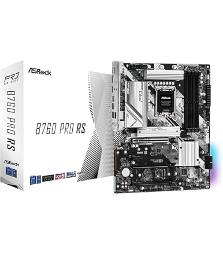 Asrock B760 Pro RS/D4 Intel B760 LGA 1700 ATX : Amazon.co.uk